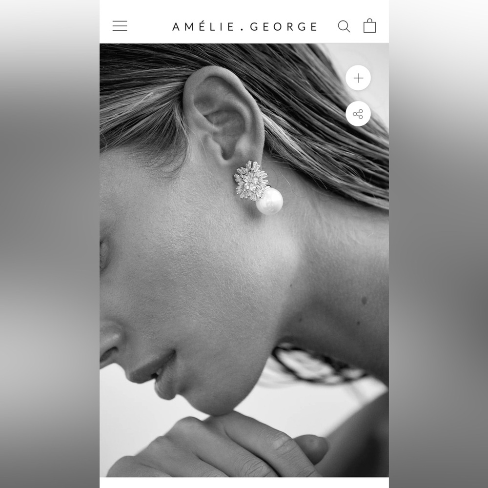 Amelie George St Clair Bridal Earrings